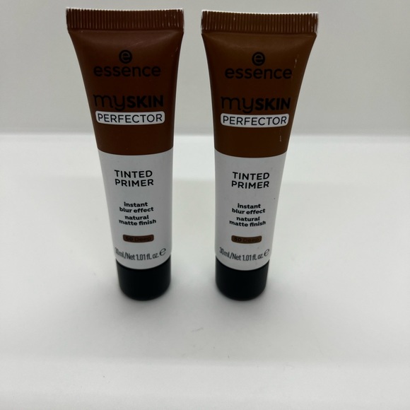 2 Tubes Essence MySkin Perfector Tinted Primer Matte Makeup Cream 50 Deep Italy - Picture 2 of 5